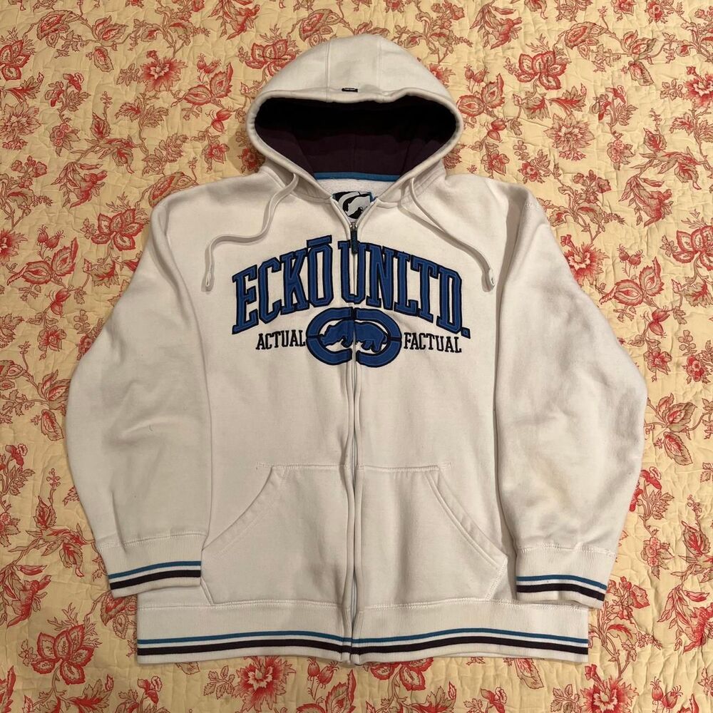 Early 2000s Y2K Jesse Pinkman Embroidered Spell out Graphic Full Zip Hoodie